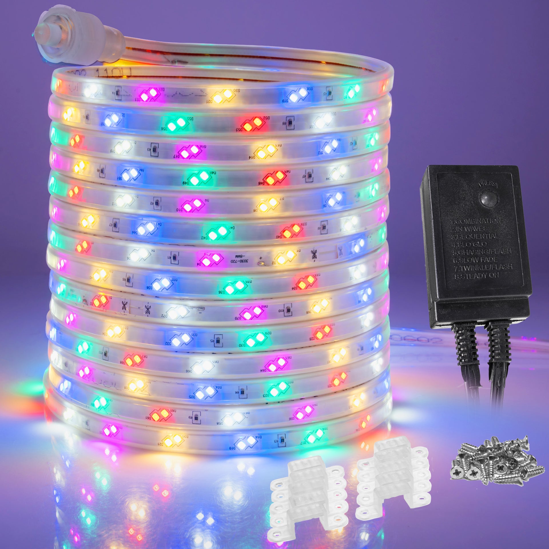 LED 16 Mode SMD 2835 Flat Light Strip - West Ivory LED Lighting