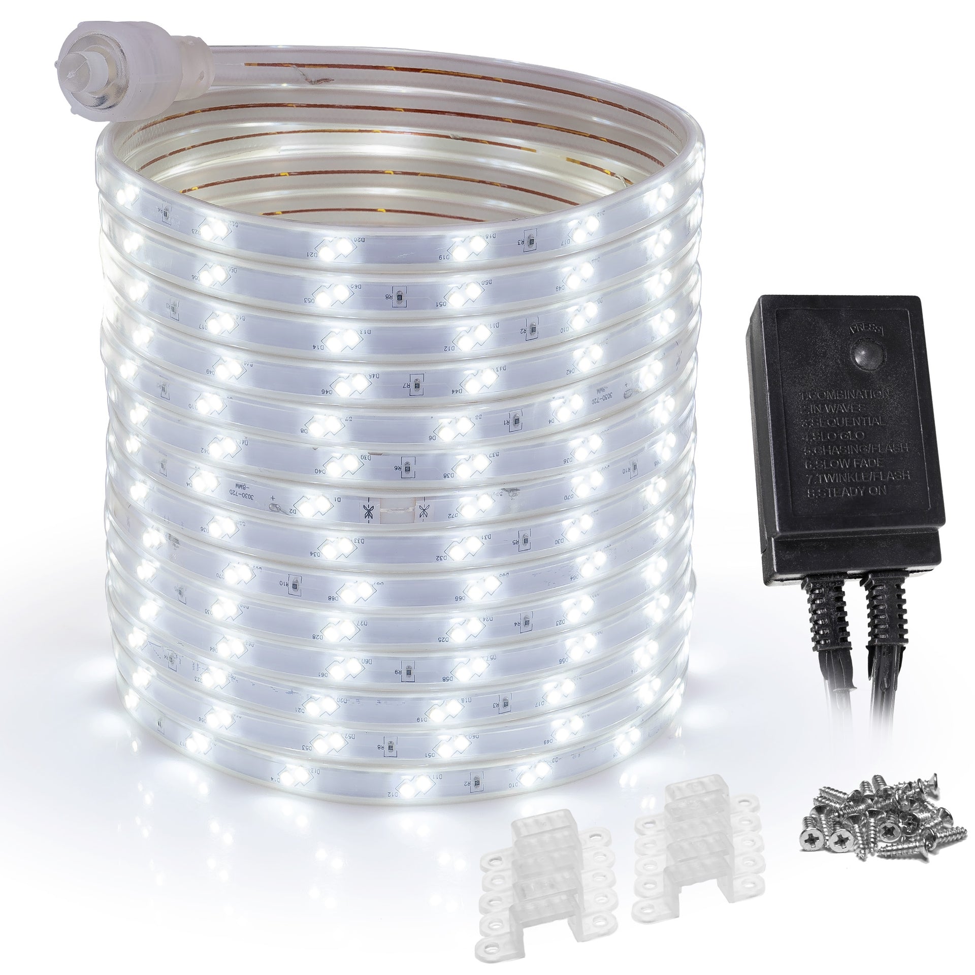 LED 16 Mode SMD 2835 Flat Light Strip - West Ivory LED Lighting