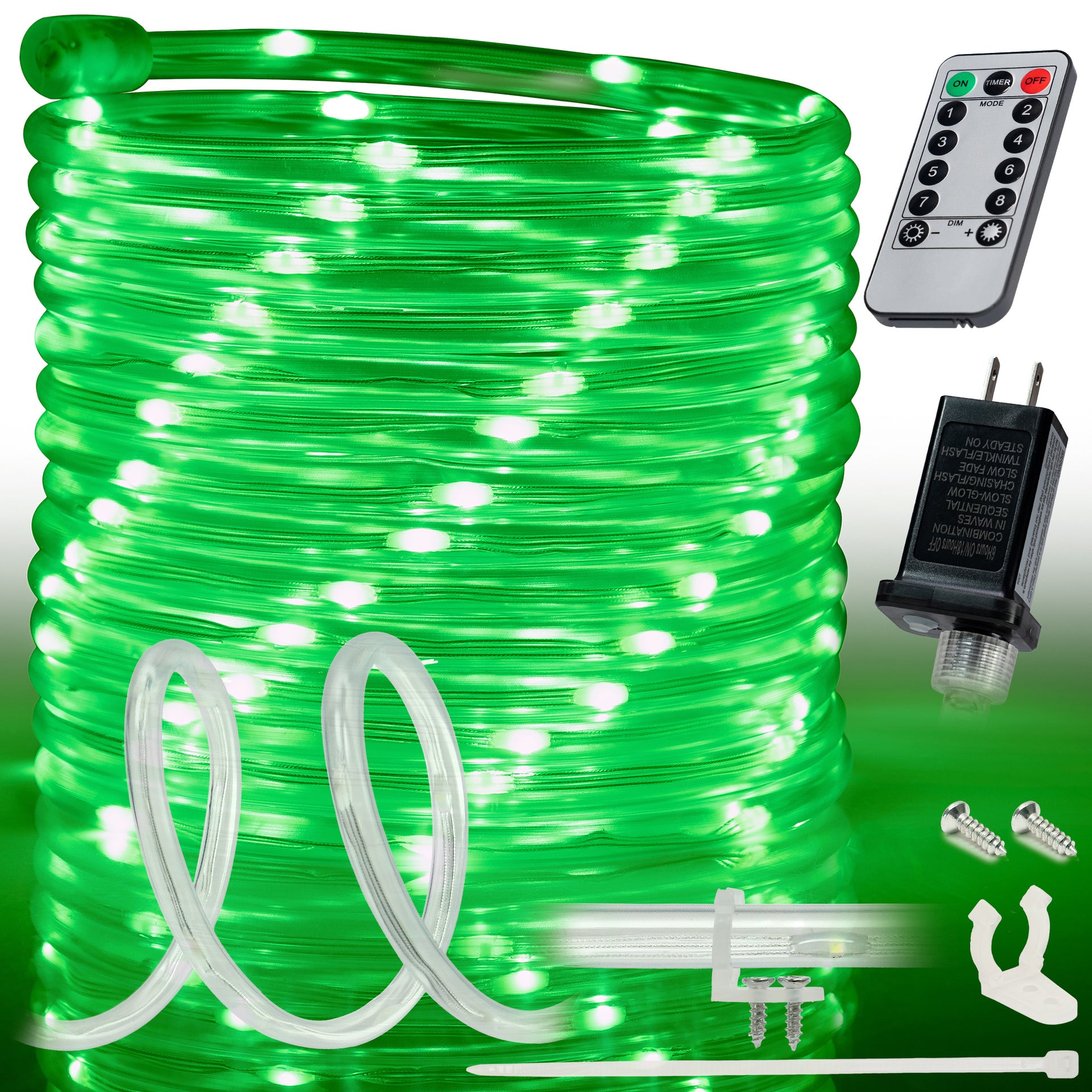 LED String Lights with Protective Tubing Outdoor Lighting - West Ivory LED Lighting