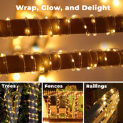LED String Lights with Protective Tubing Outdoor Lighting - West Ivory LED Lighting