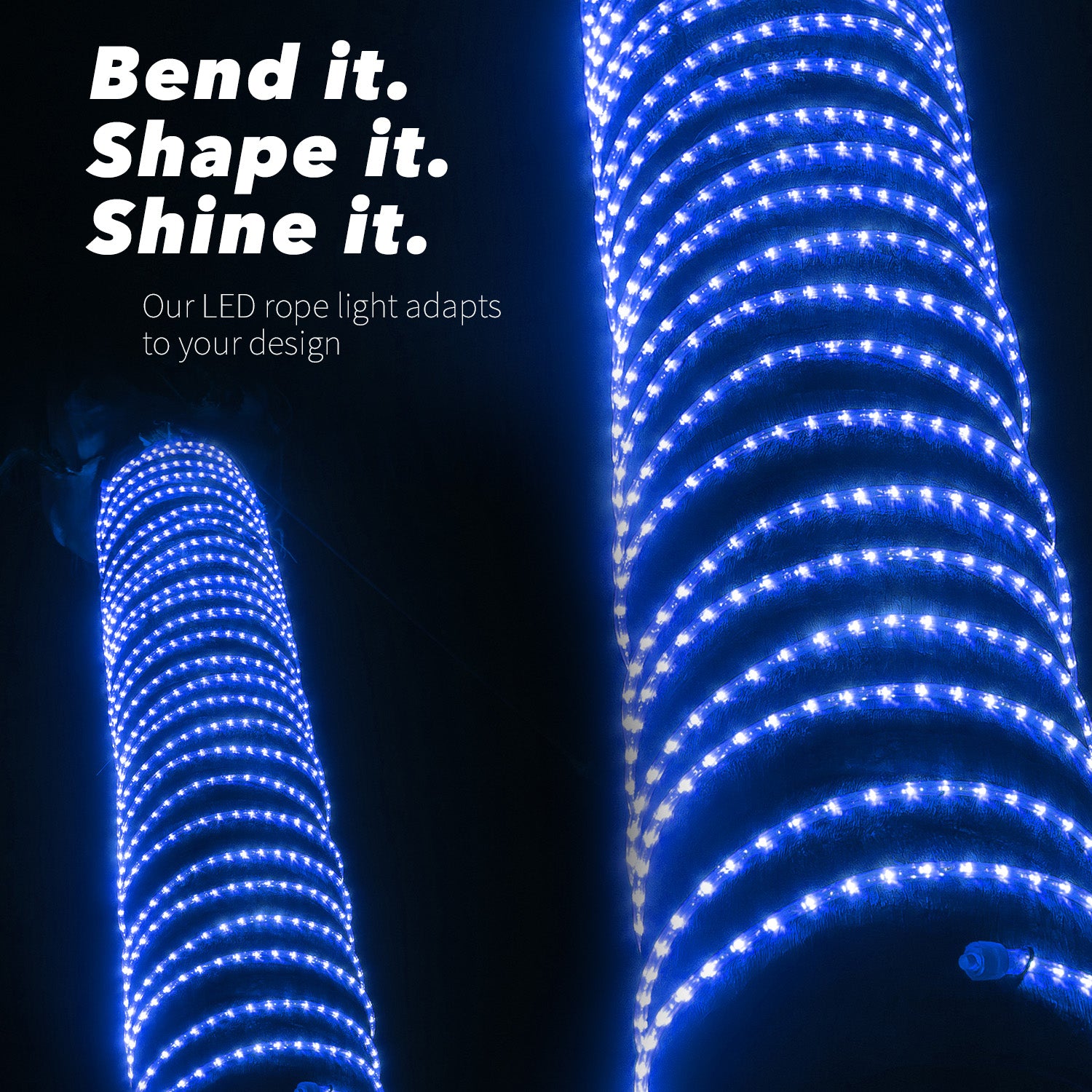 LED Rope Lights Outdoor Lighting, Outdoor ETL Certified, IP67 - West Ivory LED Lighting