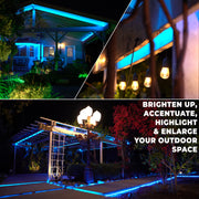LED Rope Lights Outdoor Lighting, Outdoor ETL Certified, IP67 - West Ivory LED Lighting