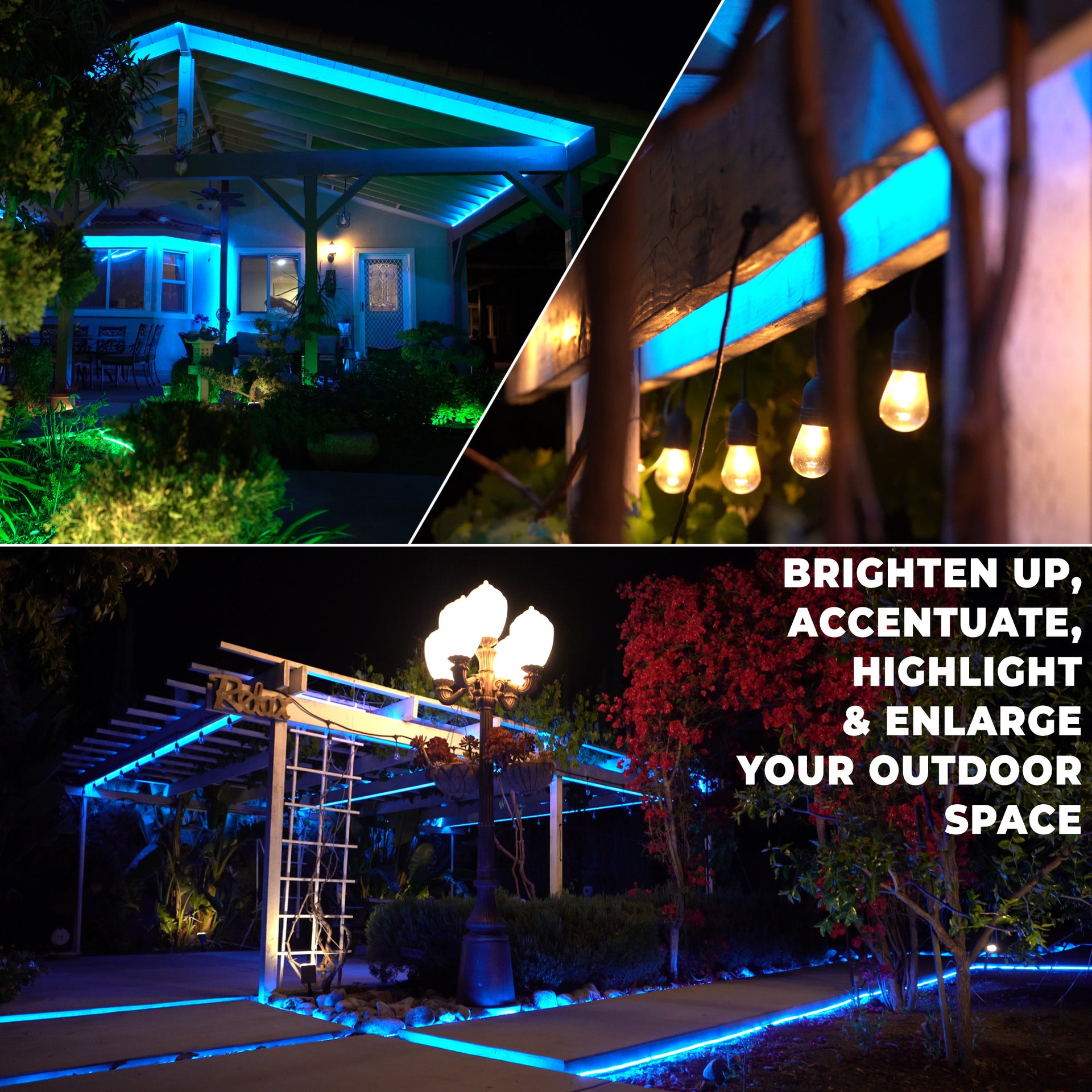 LED Rope Lights Outdoor Lighting, Outdoor ETL Certified, IP67 - West Ivory LED Lighting