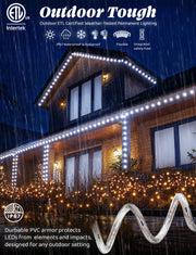 LED Rope Lights Outdoor Lighting, Outdoor ETL Certified, IP67 - West Ivory LED Lighting