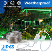 LED Rope Lights Outdoor Lighting, 8 modes - West Ivory LED Lighting