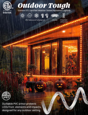 LED Rope Lights Outdoor Lighting, Outdoor ETL Certified, IP67 - West Ivory LED Lighting