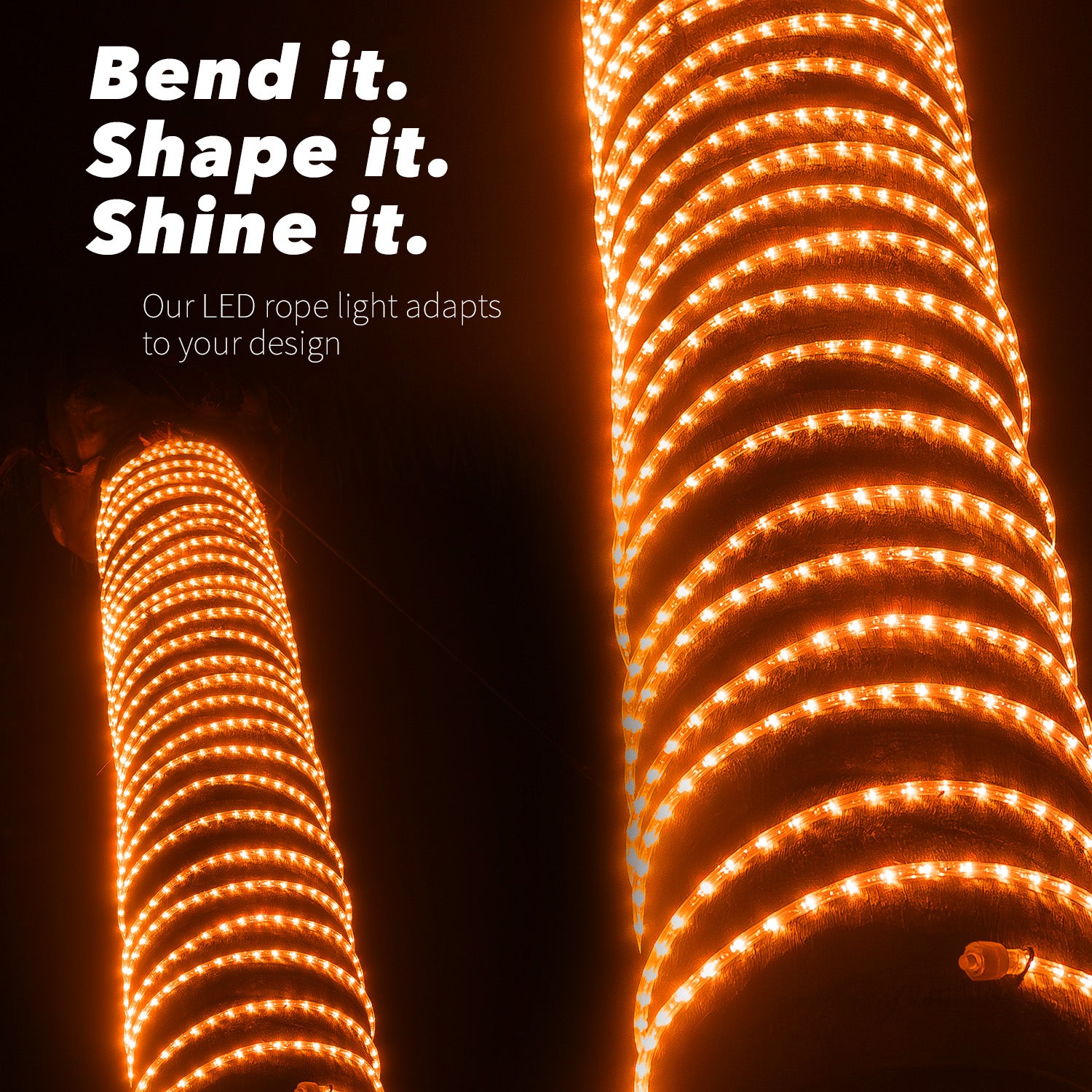 LED Rope Lights Outdoor Lighting, Outdoor ETL Certified, IP67 - West Ivory LED Lighting