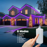 LED Rope Lights Outdoor Lighting, 8 modes - West Ivory LED Lighting