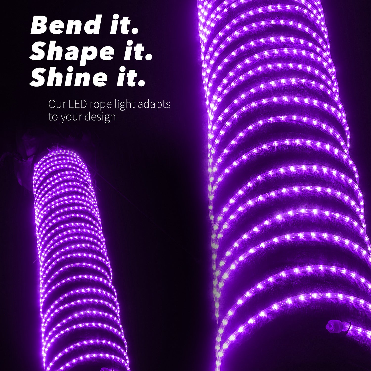 LED Rope Lights Outdoor Lighting, Outdoor ETL Certified, IP67 - West Ivory LED Lighting