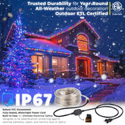 LED Rope Lights Outdoor Lighting, Outdoor ETL Certified, IP67 - West Ivory LED Lighting