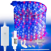 LED Rope Lights Outdoor Lighting, 8 modes - West Ivory LED Lighting