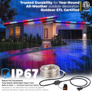 LED Rope Lights Outdoor Lighting, Outdoor ETL Certified, IP67 - West Ivory LED Lighting