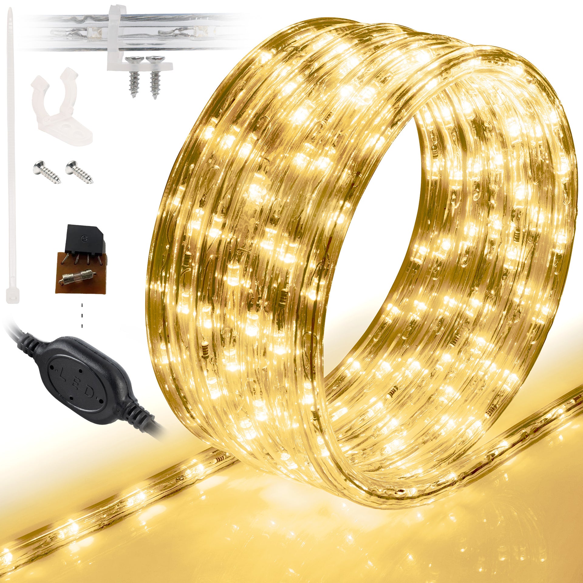 LED Rope Lights Outdoor Lighting, Outdoor ETL Certified, IP67 - West Ivory LED Lighting