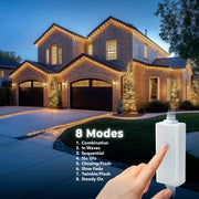LED Rope Lights Outdoor Lighting, 8 modes - West Ivory LED Lighting