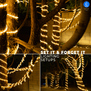 LED Rope Lights Outdoor Lighting, Outdoor ETL Certified, IP67 - West Ivory LED Lighting