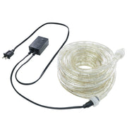 Warm White 1/2" LED Rope Lights with 8 Lighting Modes Controller, IP65, Linkable - West Ivory LED Lighting