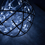 COOL WHITE Flexi Ribbon LED String Lights 33ft 100 LEDs 8 Modes w/6H Timer Waterproof - West Ivory LED Lighting
