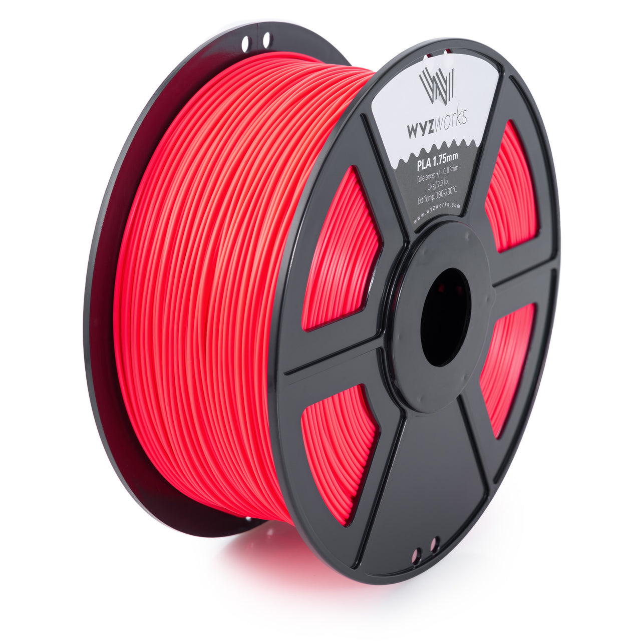 WYZworks PLA 1.75 3D Filament - West Ivory LED Lighting 