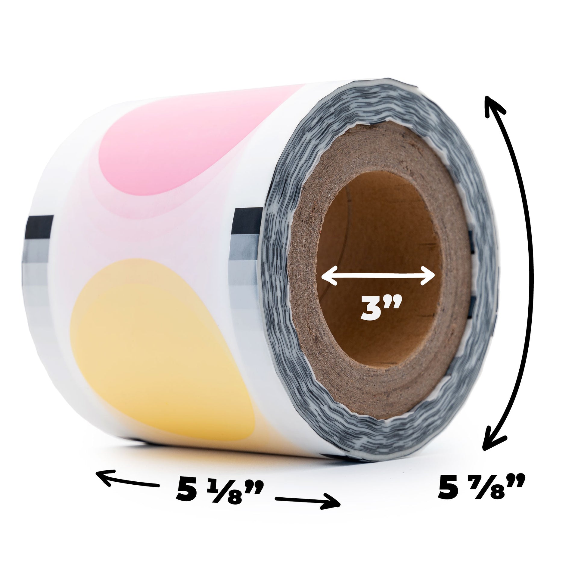 Cup Sealer Film Sealing for PP and Paper type, with 4 Lid Colors, Seals 1000 cups per roll - West Ivory LED Lighting 