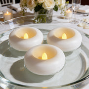 2.75" Water-Activated Flameless LED Floating Candles Tealights - West Ivory LED Lighting 