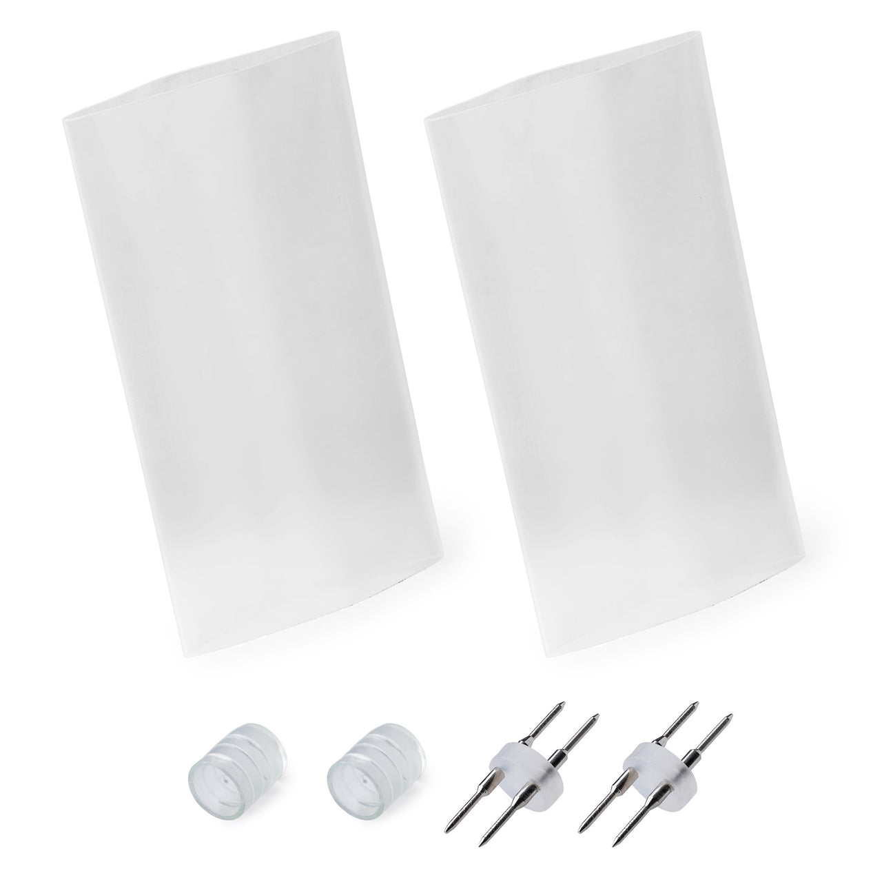 3/8” 2-Wire LED Rope Light Extension & Repair Kit - West Ivory LED Lighting 