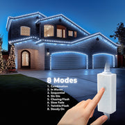 LED Rope Lights Outdoor Lighting, 8 modes - West Ivory LED Lighting 