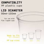 Cup Sealer Film Clear, Seals 3275 Cups for PP Plastic Cups - West Ivory LED Lighting 