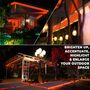 LED Rope Lights Outdoor Lighting, 8 modes - West Ivory LED Lighting 