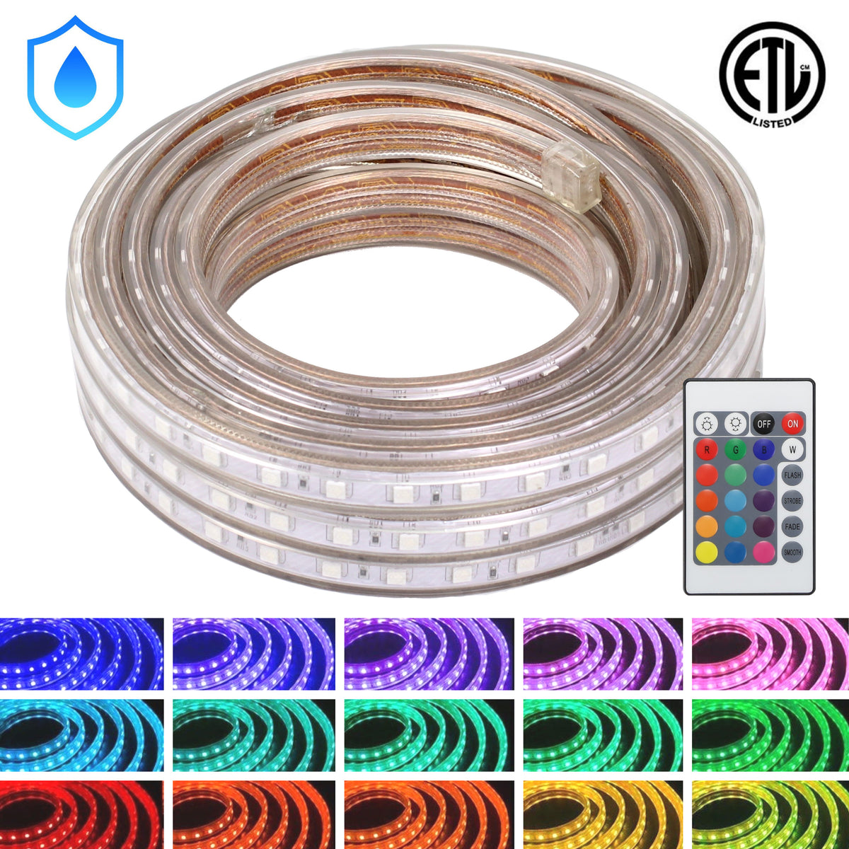 Wisada 2 Meter LED Streifen Naturweiß, 2835 SMD 120LEDs/m Superhell CRI